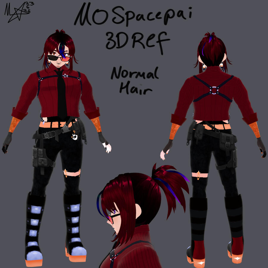 3d vroid refrence Mospacepai